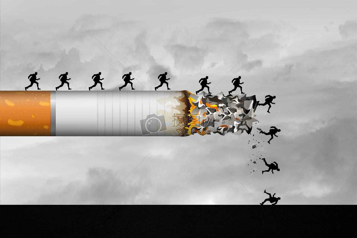 吸烟有害健康|平面|海报|哈罗丽丽 - 原创作品 - 站酷 (ZCOOL)