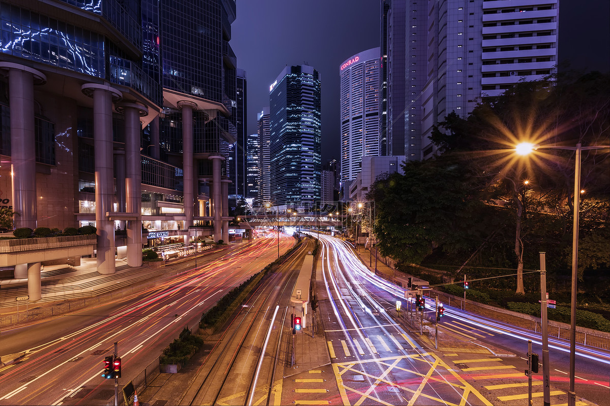 香港道路摄影图片素材-编号10660338-图行天下