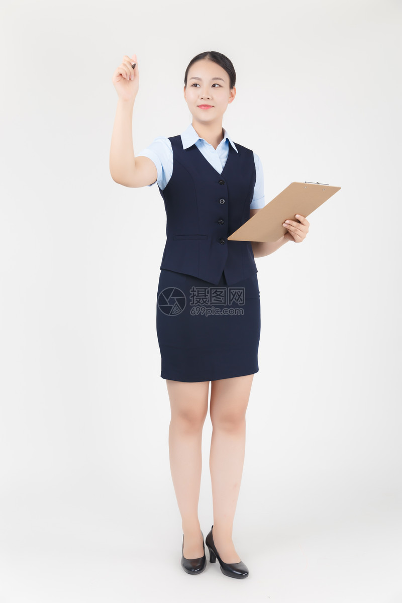 商务职业女性形象