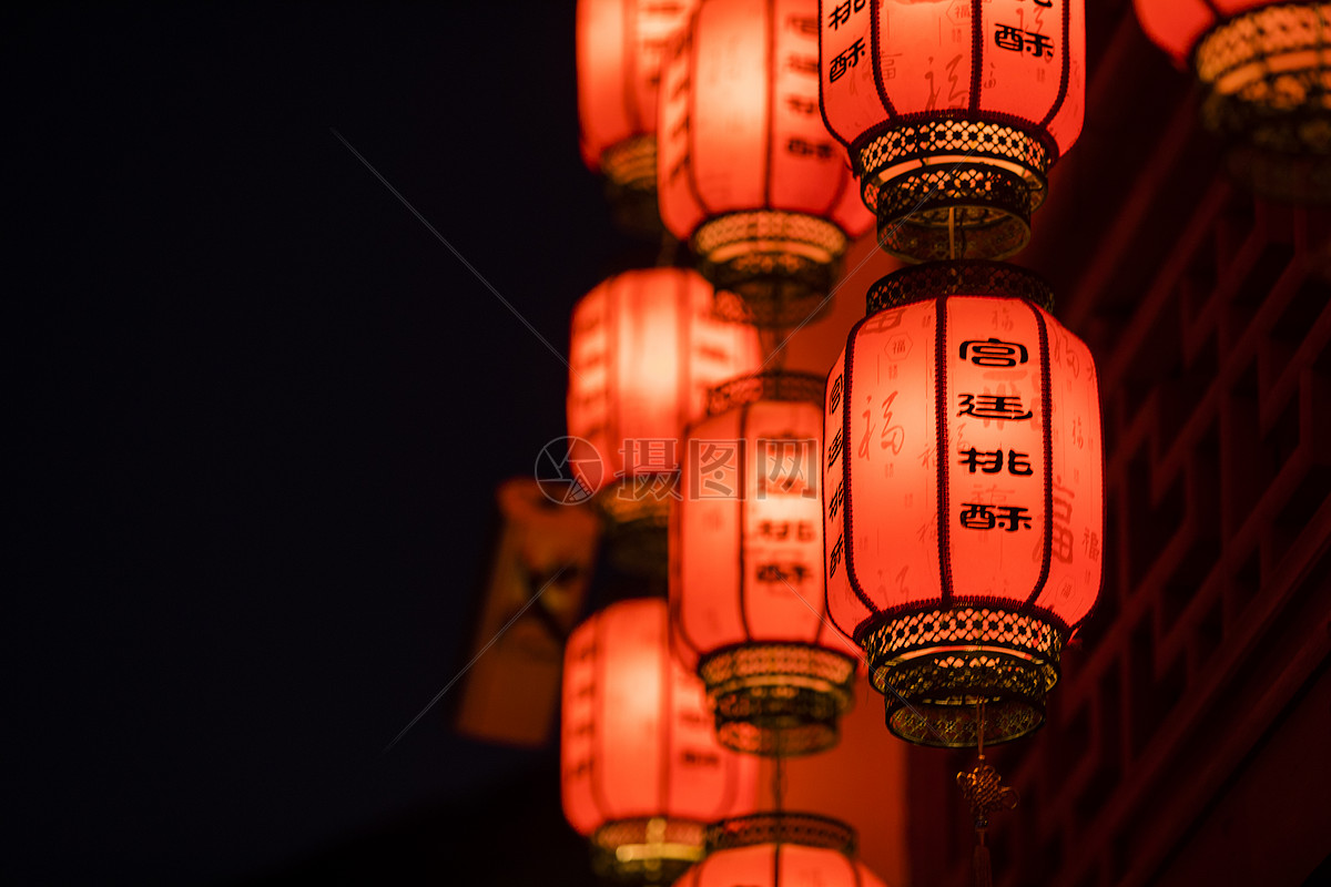 中国风的灯笼