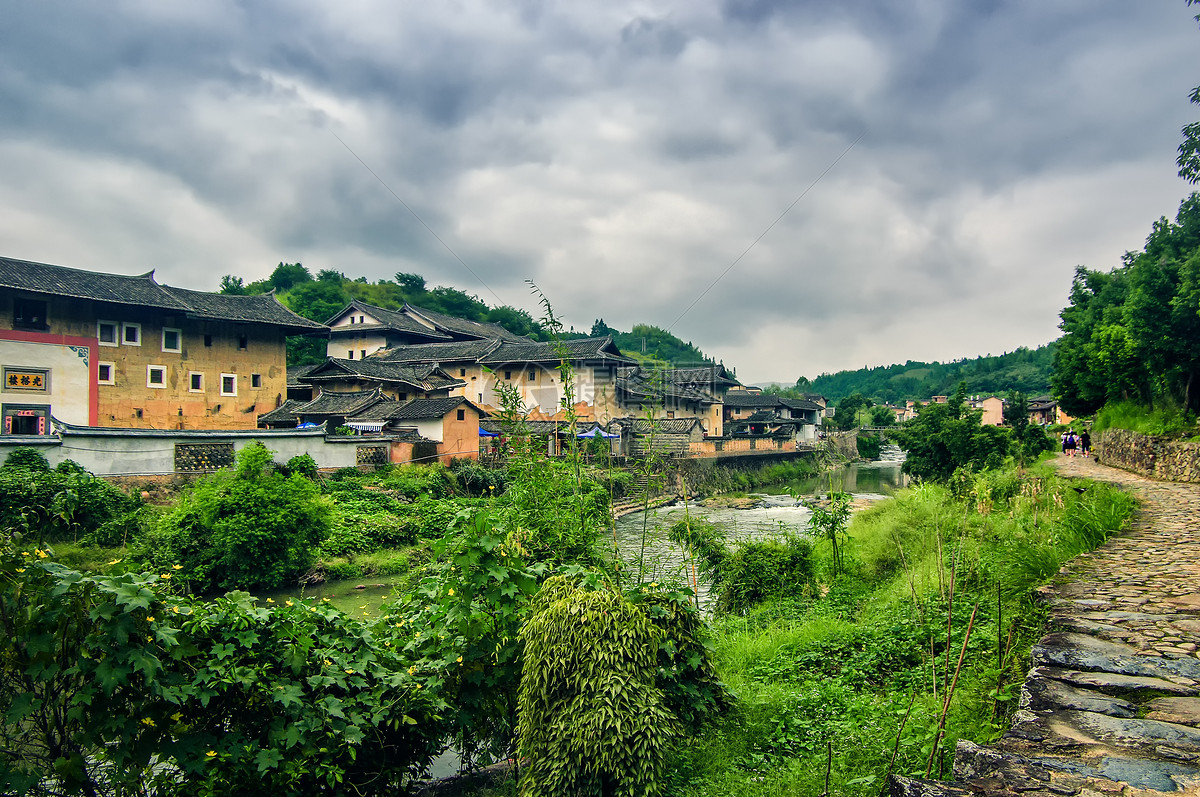 福建龙岩土楼风光