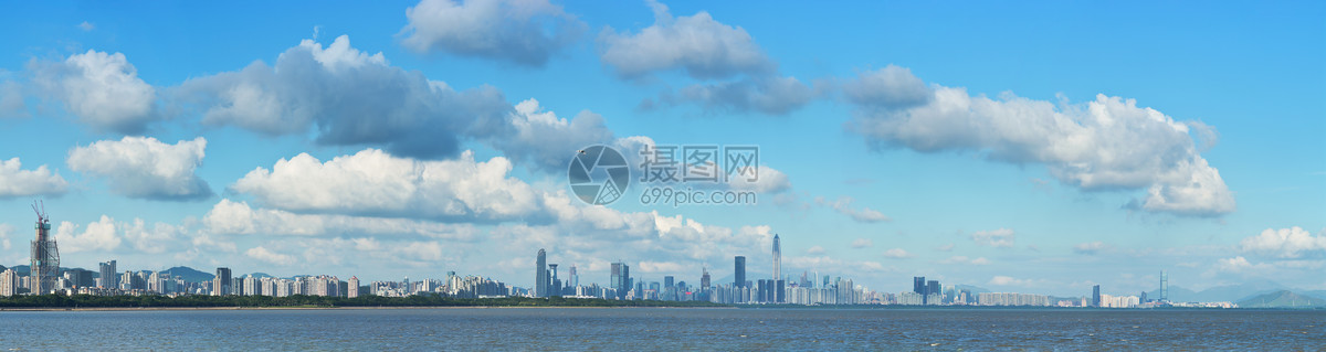 深圳湾高清全景