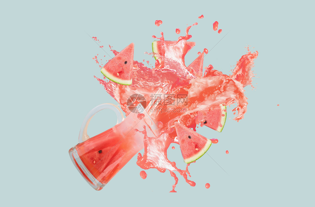 草莓汁图片素材-编号15989377-图行天下