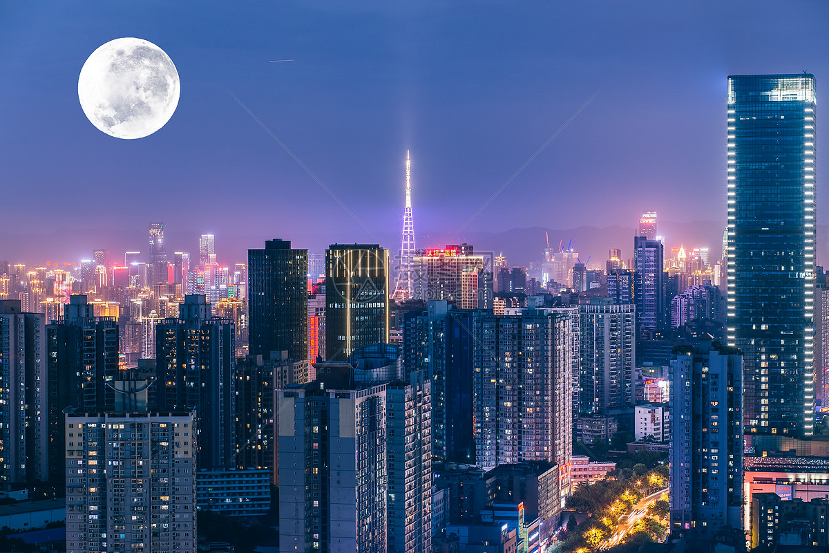 重庆城市夜景图片素材_免费下载_jpg图片格式_vrf高清