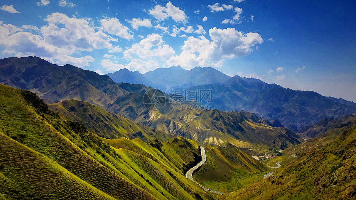 新疆天山山脉独库公路图片素材_免费下载_jpg图片格式_VRF高清图片