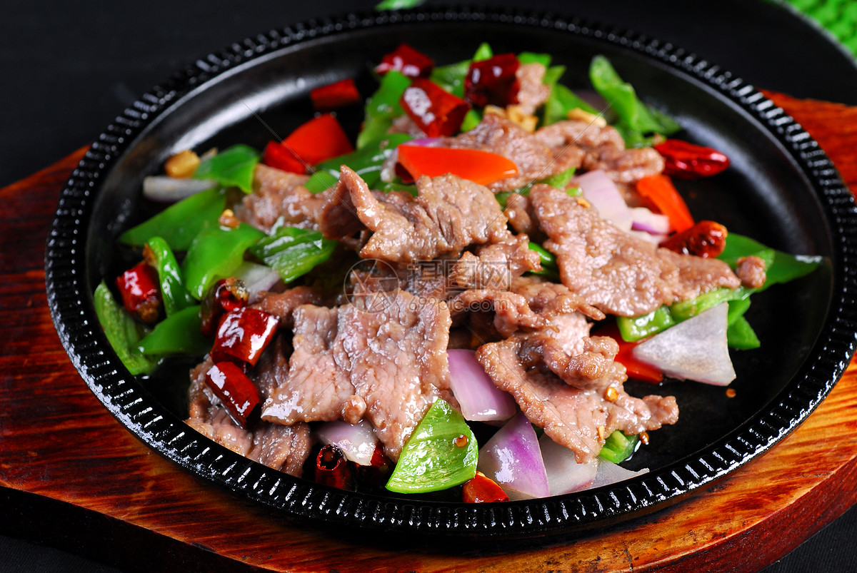 铁板青椒牛肉