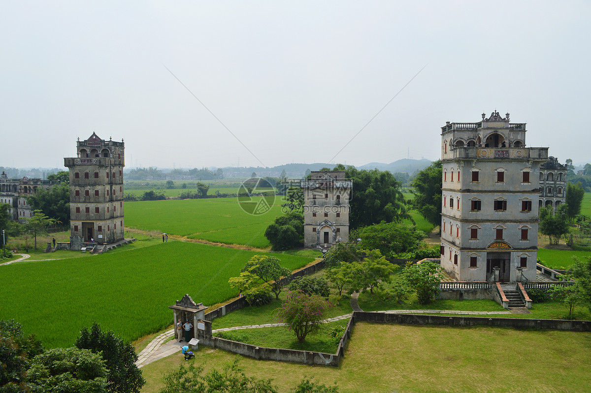 开平建筑地标江门开平碉楼风景区图片江门开平碉楼风景区图片免费下载