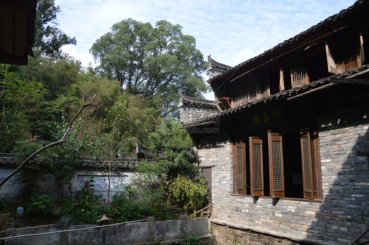 江西婺源李村旅游时