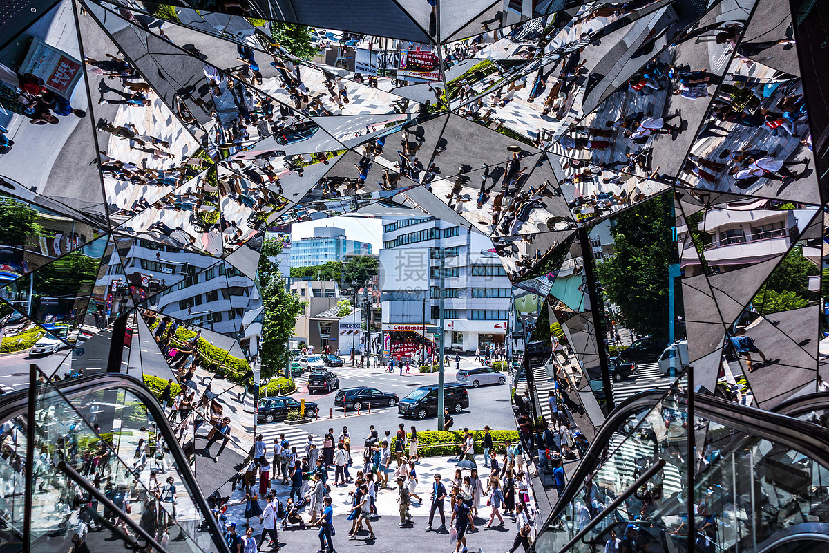 日本东京表参道街景