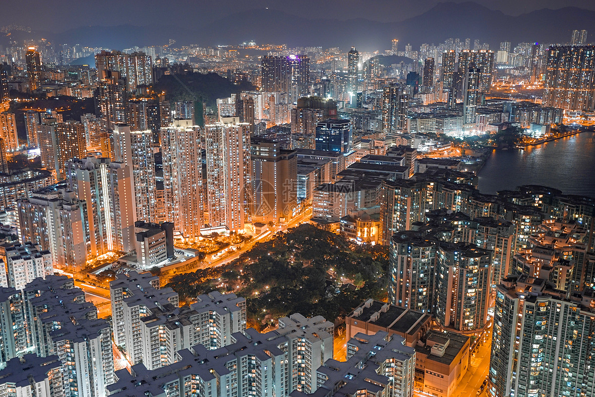香港城市夜景高清壁纸大图-壁纸图片大全