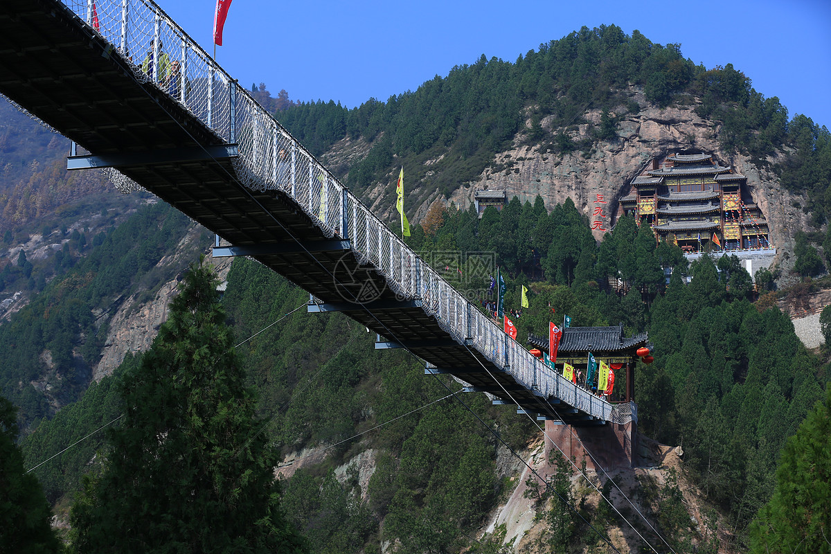 照片 自然风景 宝鸡九龙山景区.