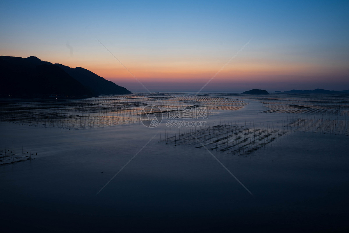 霞浦海边朝阳日出风光