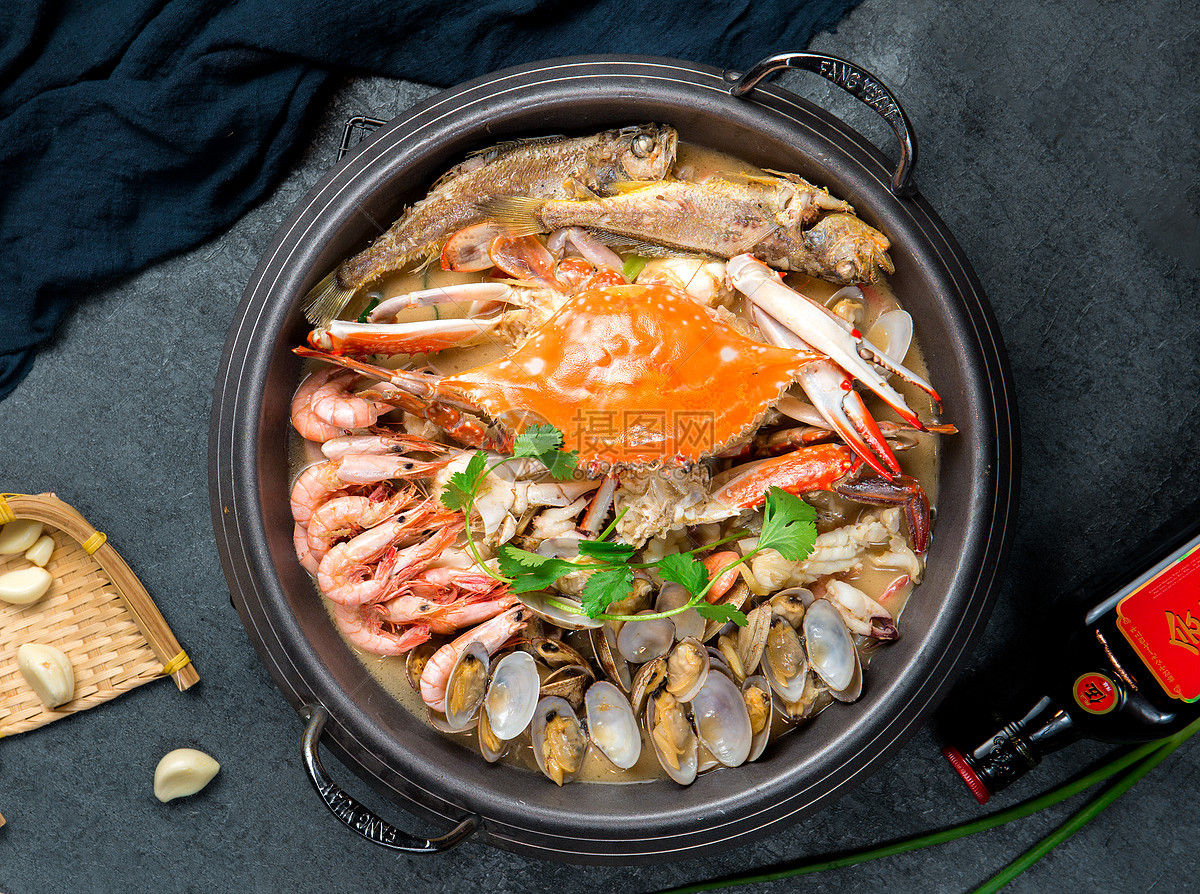 韩国料理海鲜锅图片素材_免费下载_jpg图片格式_VRF高清图片500689065_摄图网