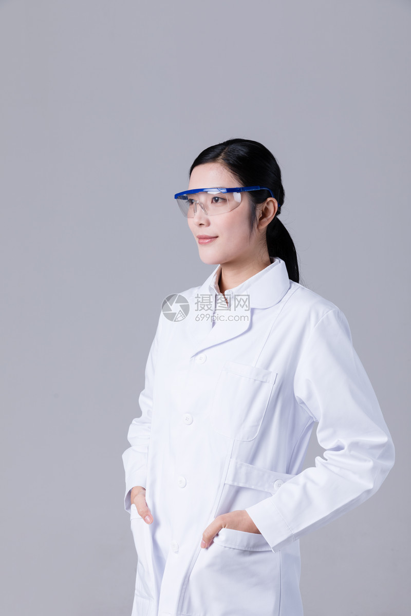 图片 照片 人物情感 医生形象动作展示棚拍.