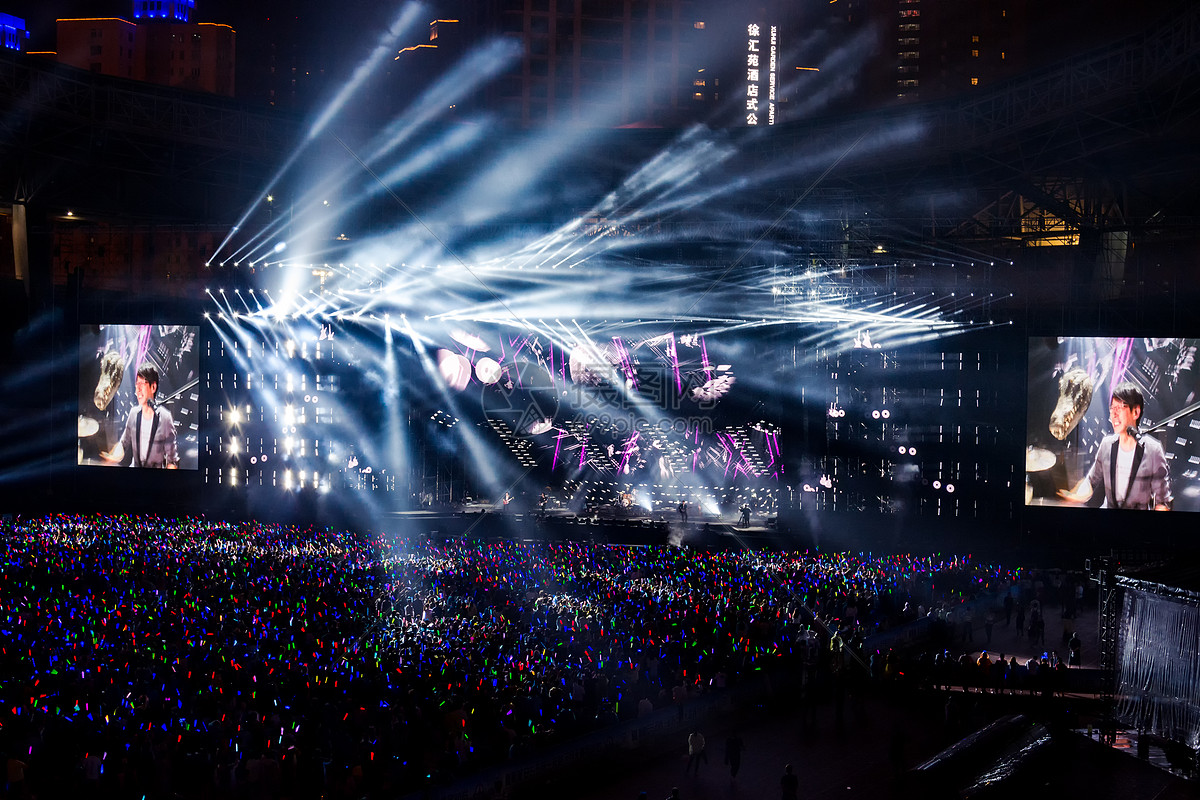 演唱会音乐节狂热舞台现场氛围高清图片下载-正版图片500732539-摄图网