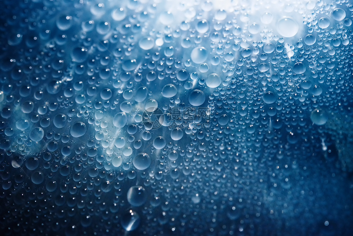 Raindrops on Glass Window · Free Stock Photo