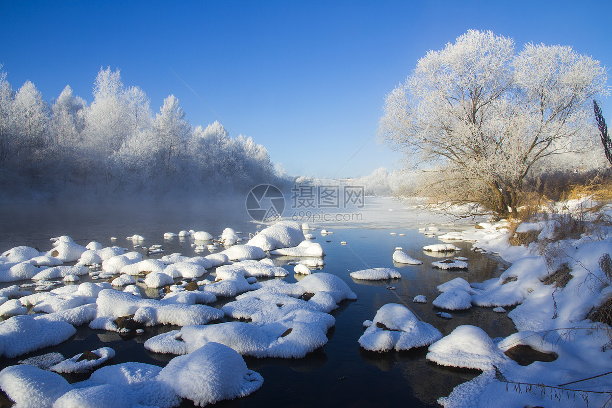 东北的冬天高清图片下载-正版图片500770125-摄图网