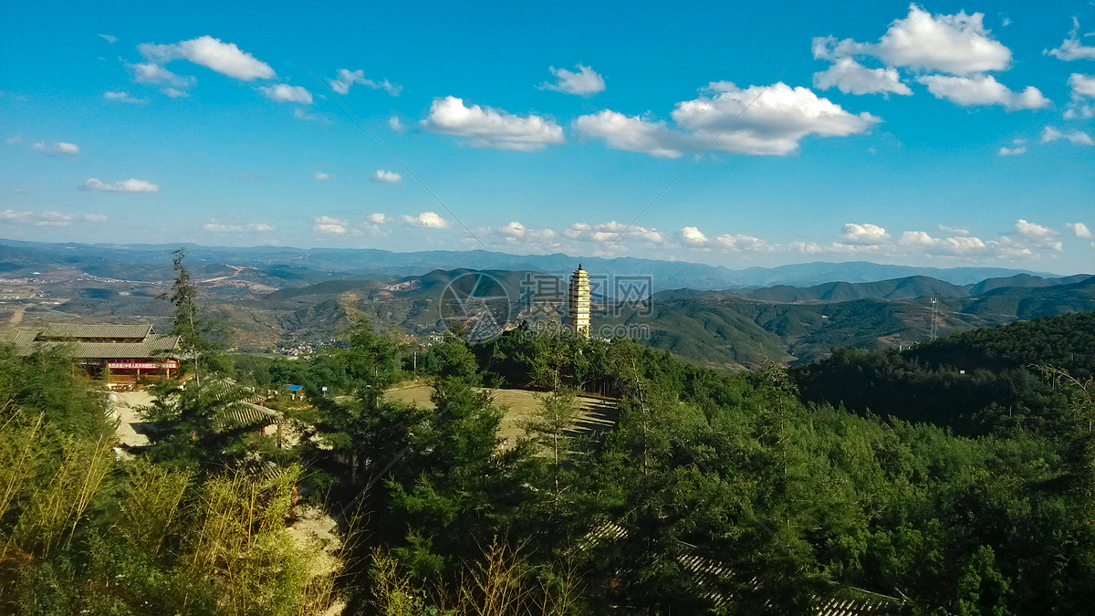 云南祥云水目山风景