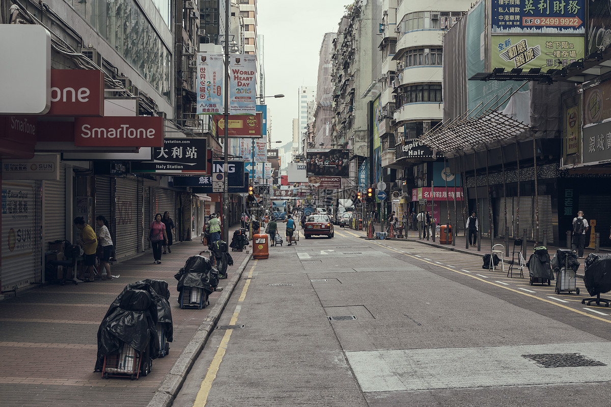 照片 建筑空间 香港街头.