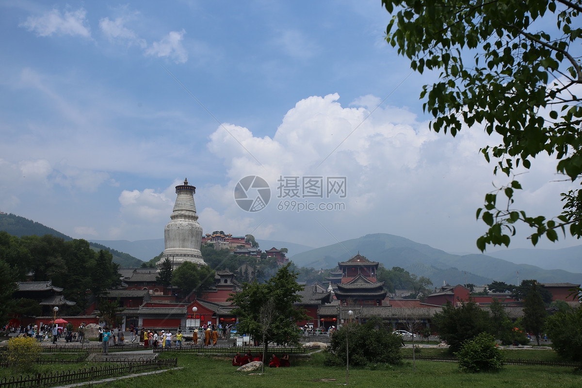 照片 建筑空间 五台山风景jpg