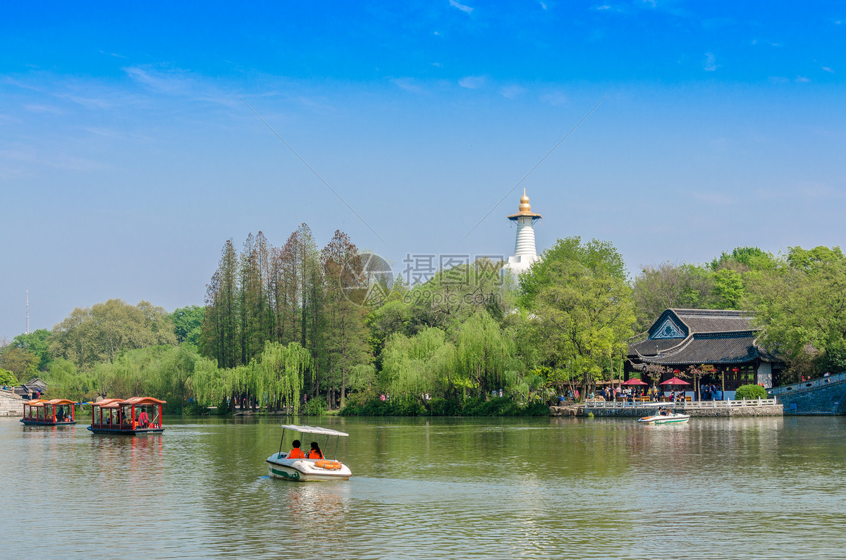 照片 自然风景 邀请函 江苏扬州瘦西湖风光.