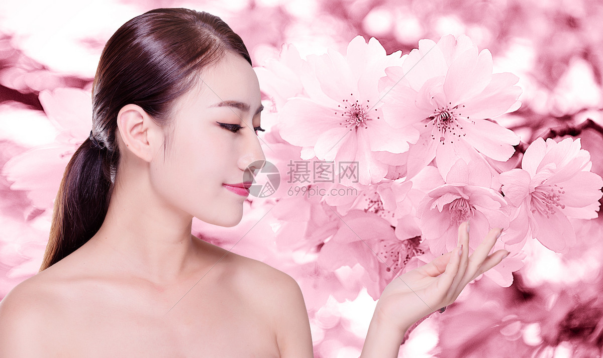 美容美女海报