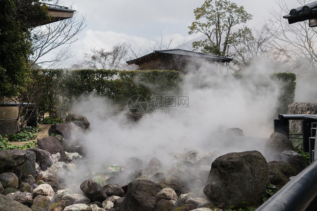 日本别府地狱温泉