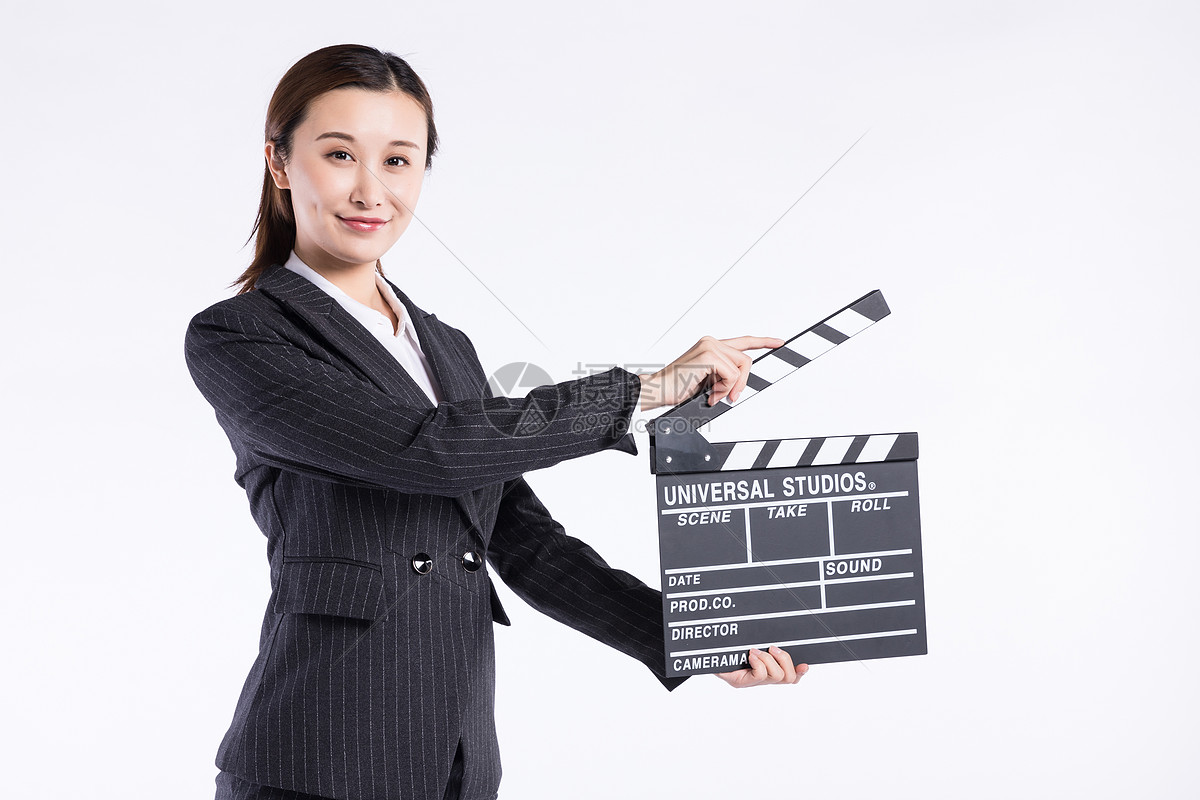 商务女性影视打板图片素材_免费下载_jpg图片格式_vrf