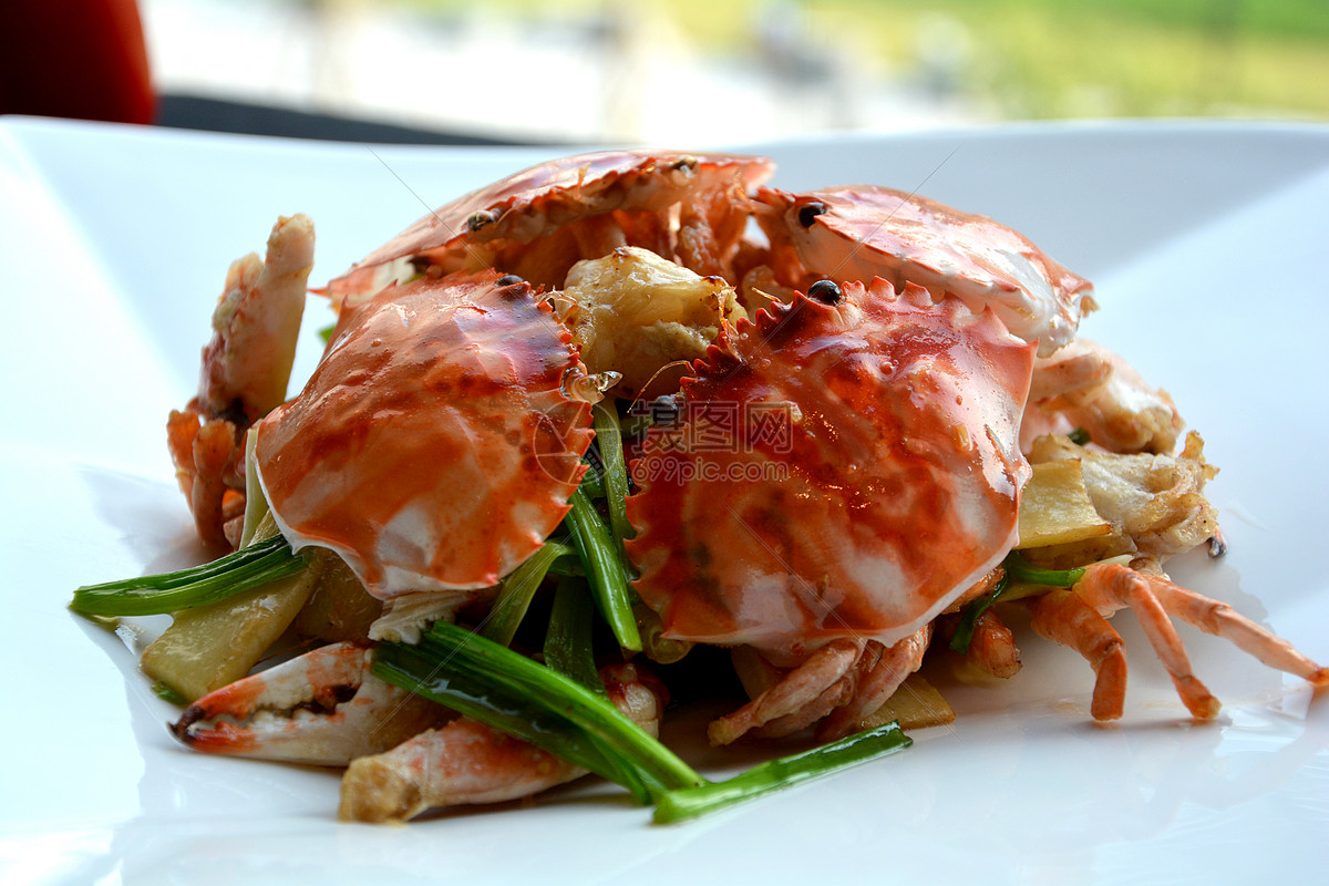 姜葱炒花蟹图片素材_免费下载_jpg图片格式_VRF高清图片500852376_摄图网