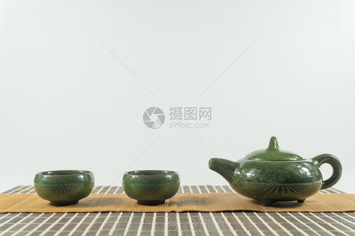 茶道茶具生活意境图片