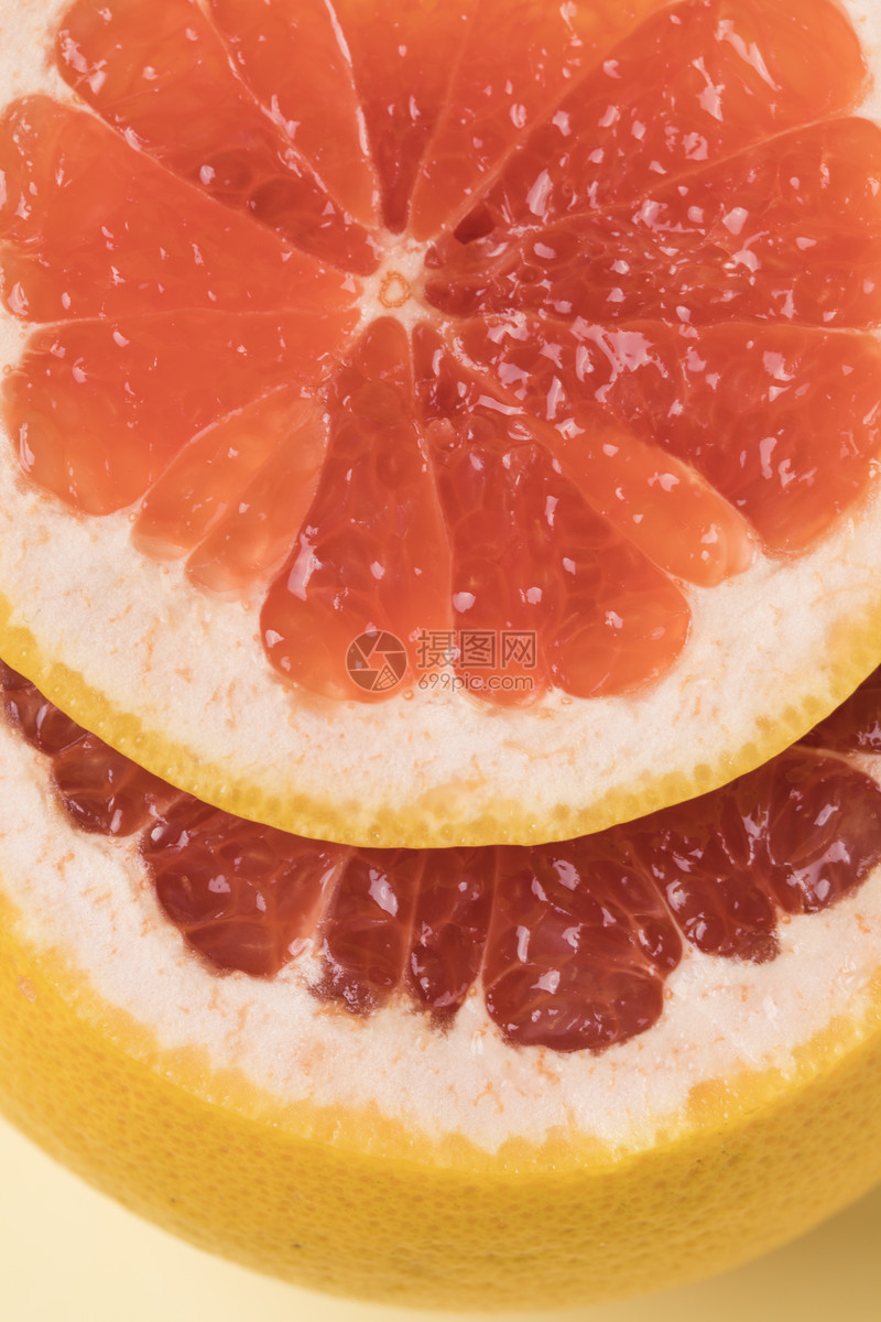 静物水果西柚