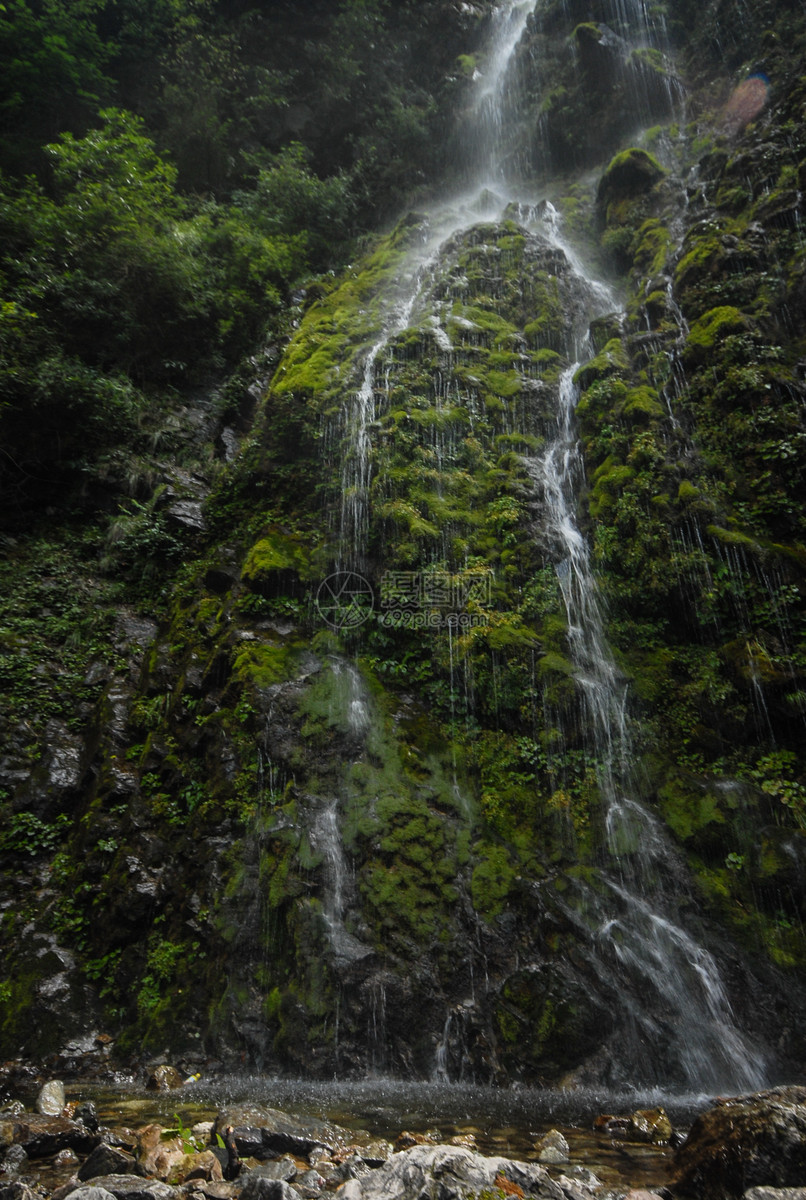 照片 自然风景 四川彭州银厂沟景区.