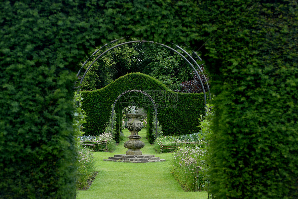 英国霍华德庄园花园园林艺术图片素材_免费下载_jpg图片格式_VRF高清图片500905773_摄图网