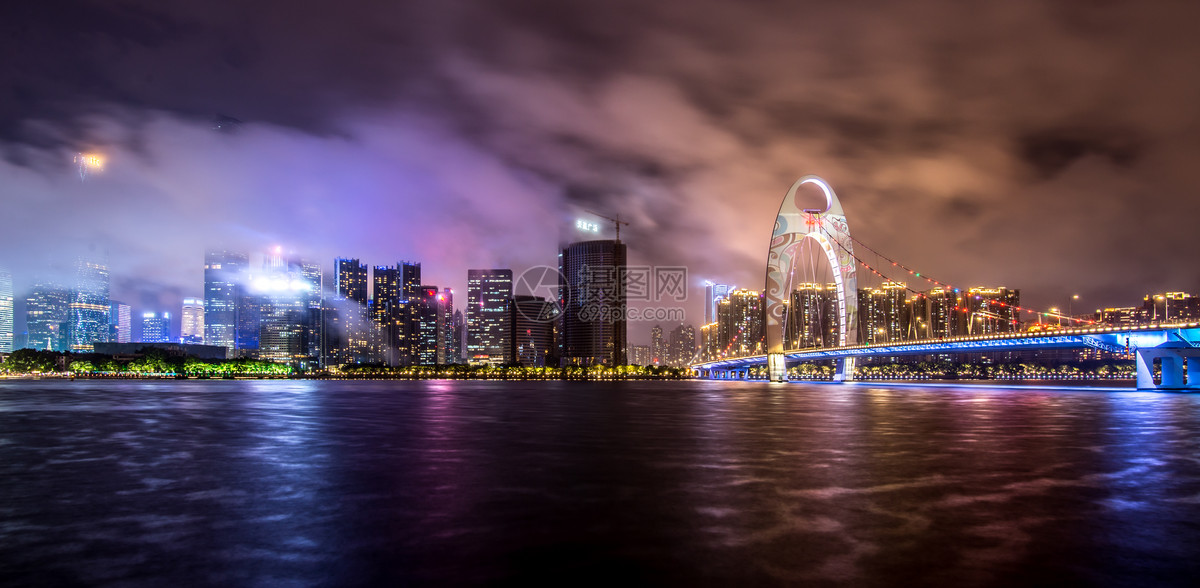 琶洲大桥夜景