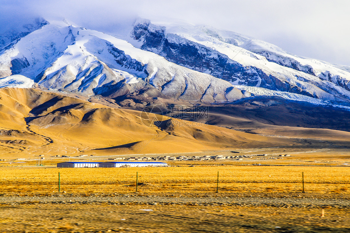 新疆喀什帕米尔高原自然风光