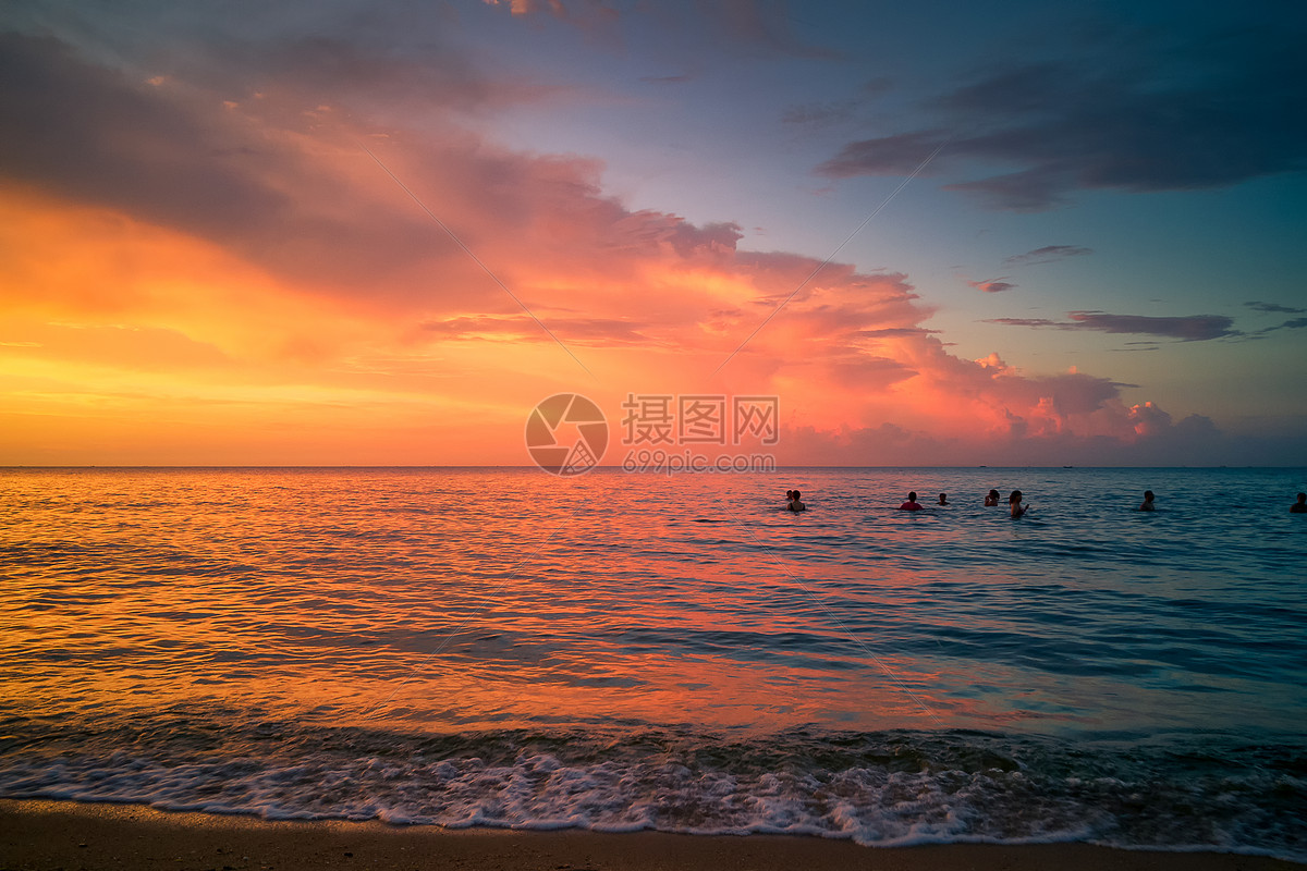 海南海口海边风景