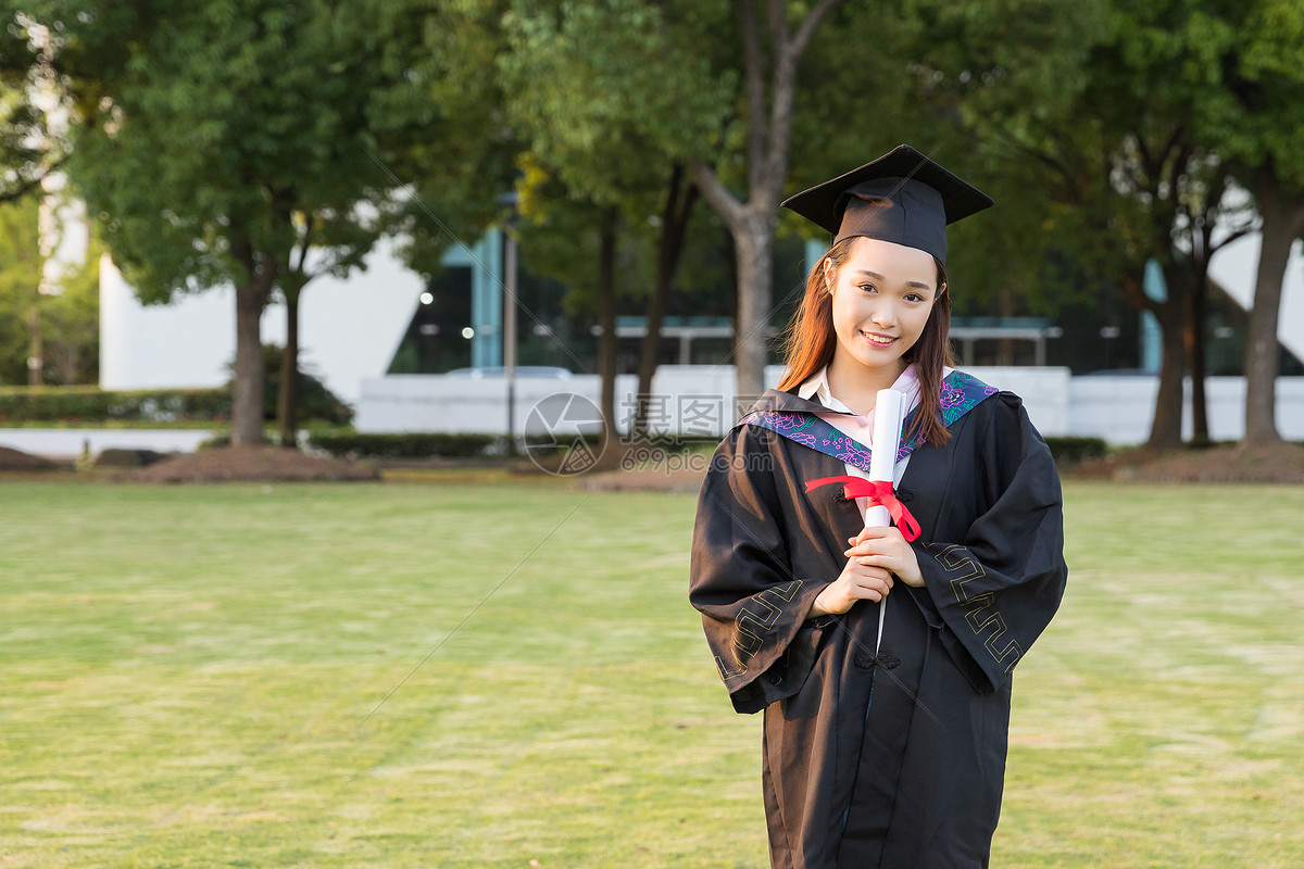 毕业季青春大学生