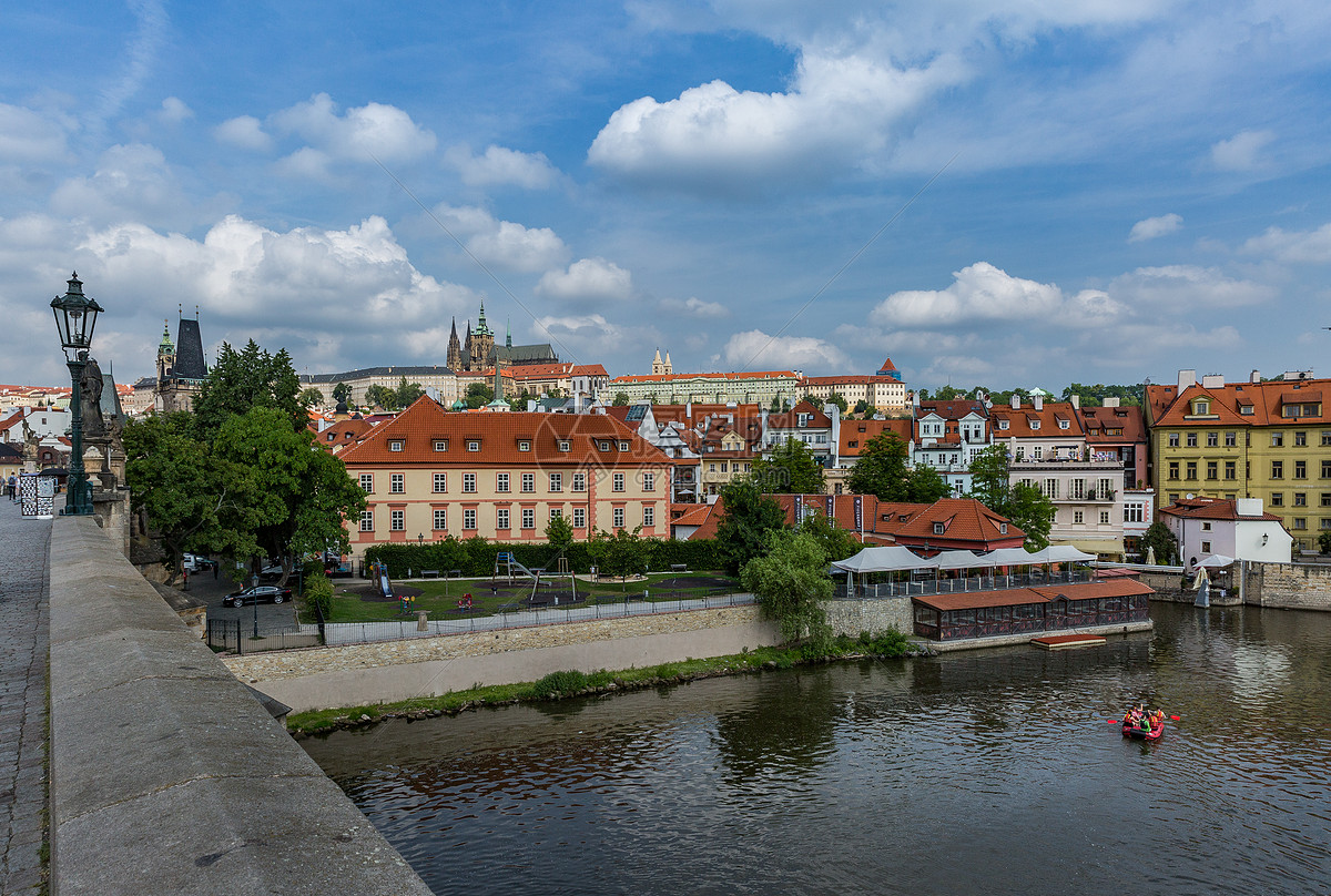 捷克首都布拉格城市风光