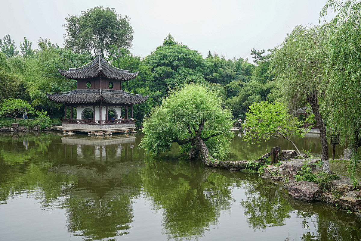 如皋著名景区水绘园风景区