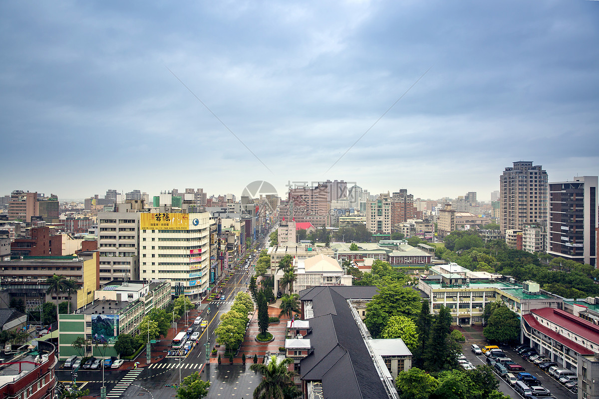 台湾新竹市城市风光