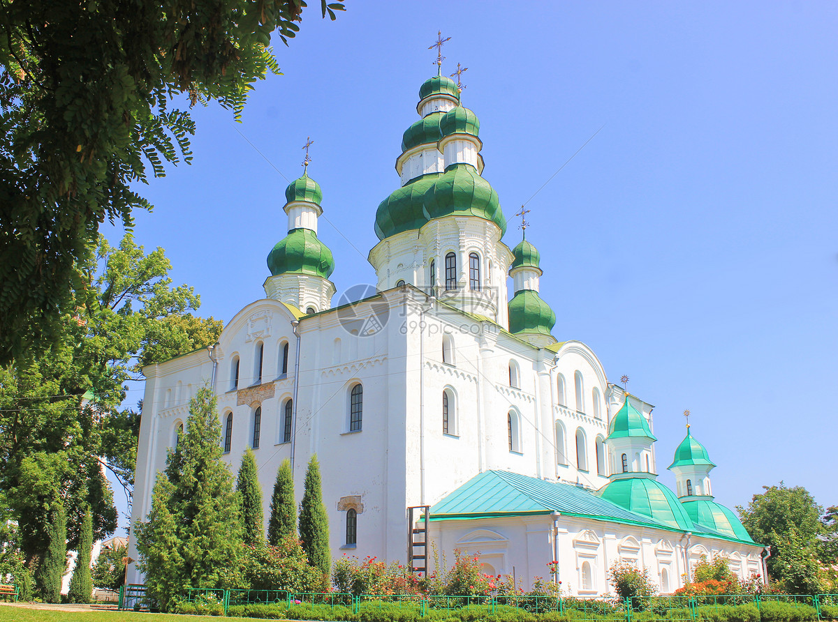 照片 建筑空间 乌克兰教堂.