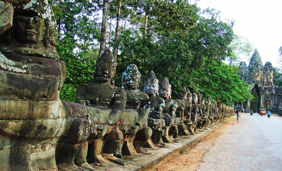 柬埔寨暹粒通王城angkor thom