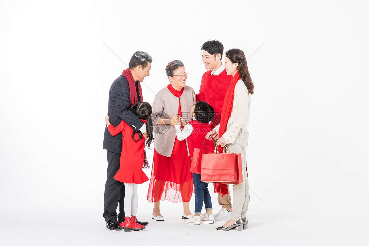 新春家庭团聚聊天