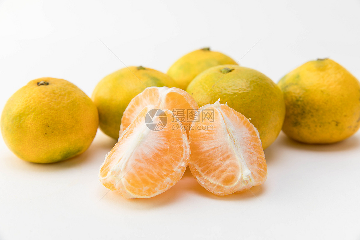 橘子新鲜果实高清图片素材