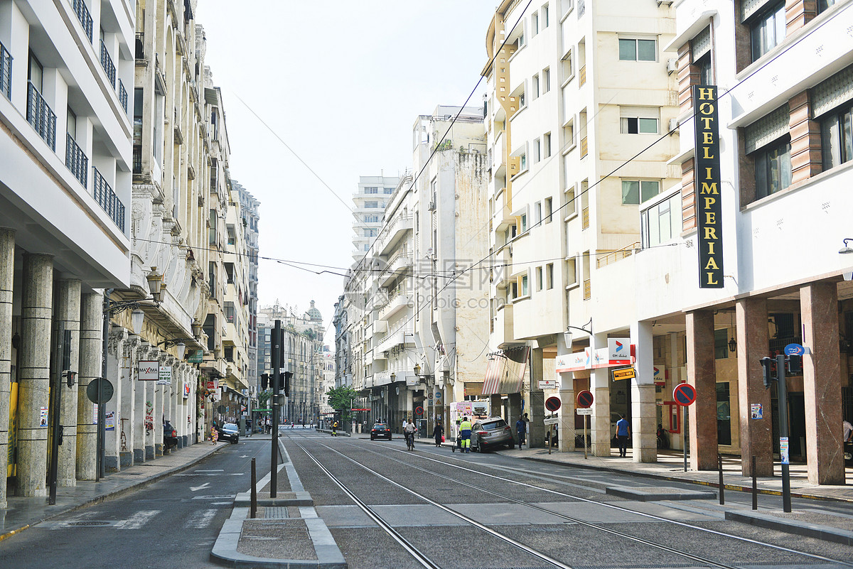 摩洛哥卡萨布兰卡街景