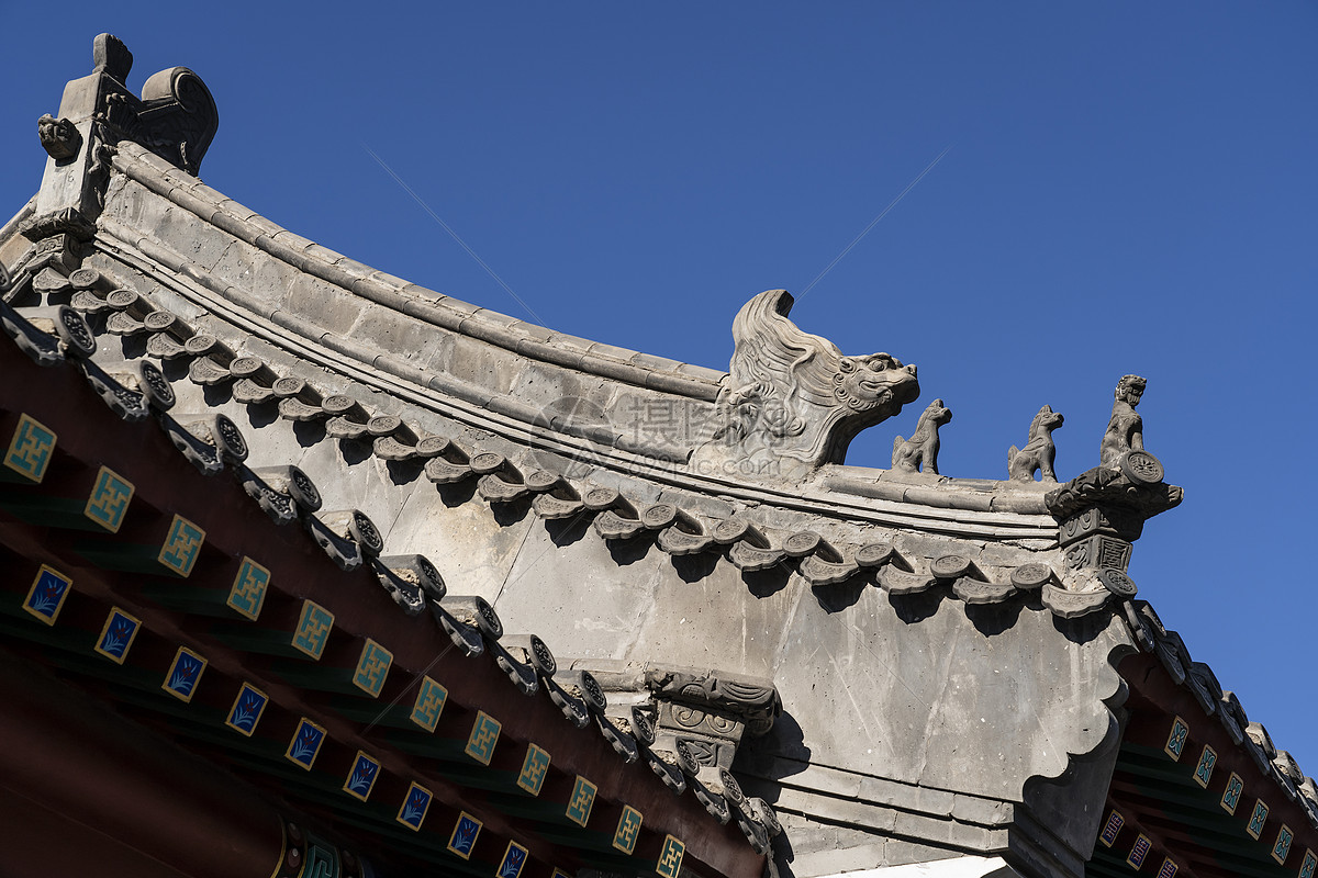 北京古建筑屋檐