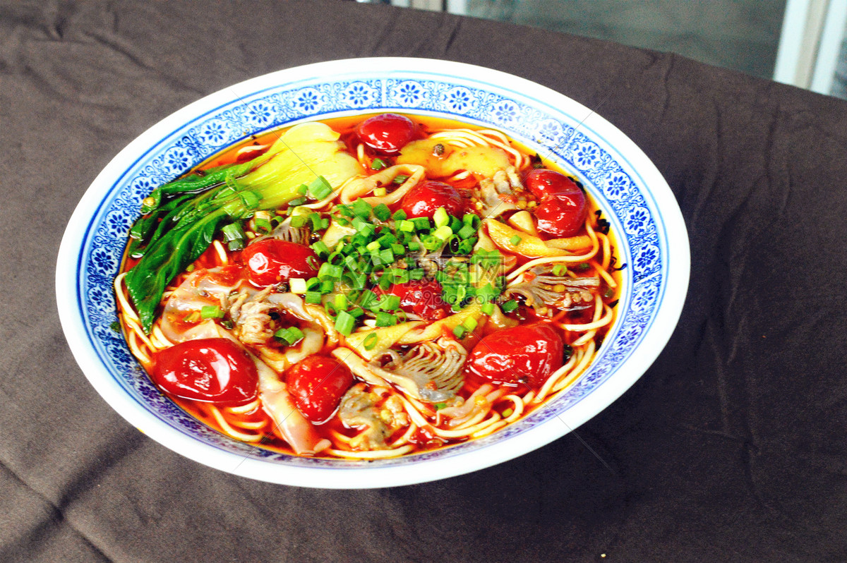 泡椒鸡杂面