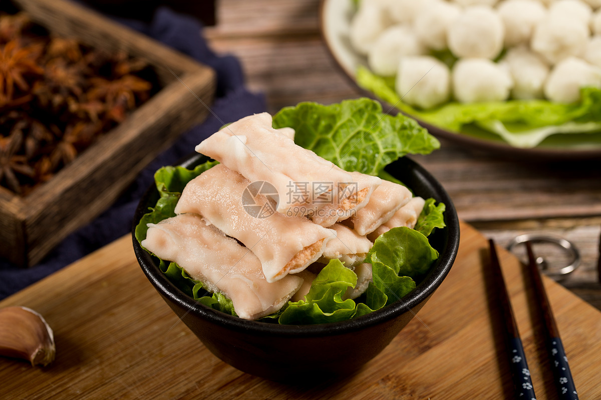 火锅配菜食材虾味饺