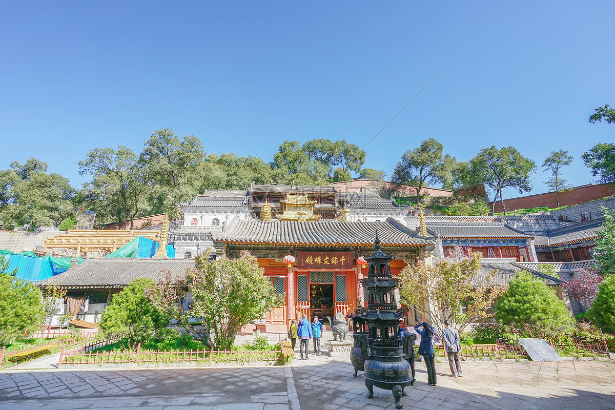 五台山寺庙建筑群