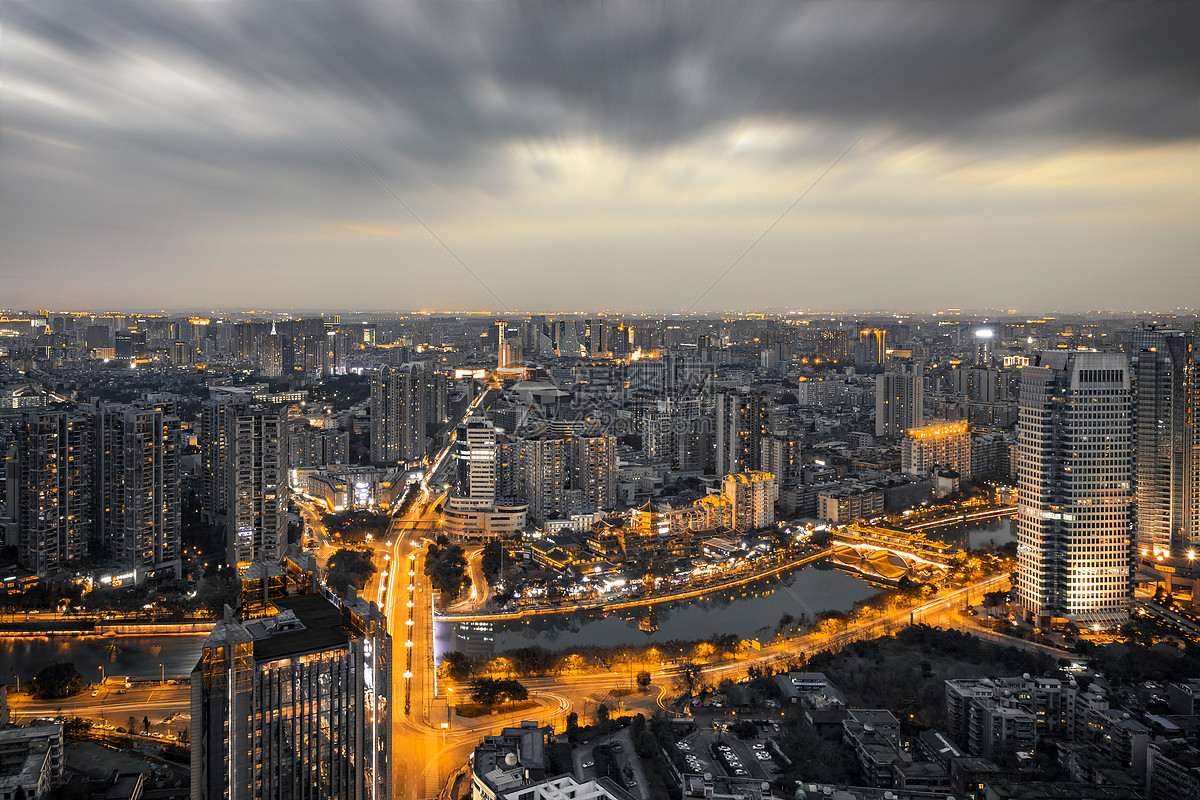 成都夜景